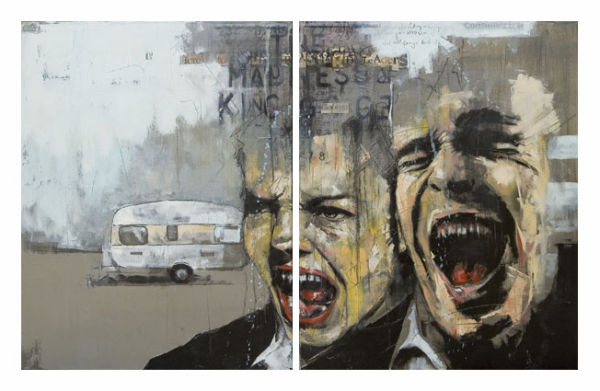 The madness of king George Signed Limited Edition Giclee Print of 50 GUY DENNING
